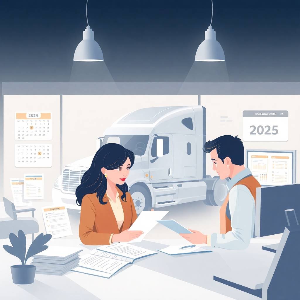 Driver qualification file management in a trucking office â FMCSA compliance 2025